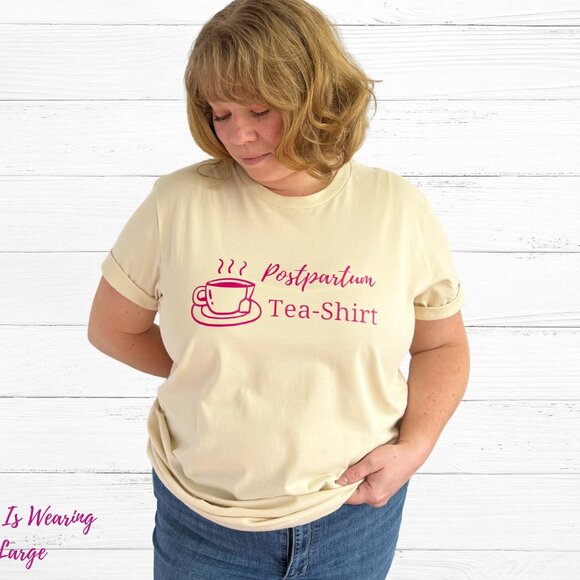 SAMPLE SALE - Postpartum Tea Shirt - Picture 1 of 6